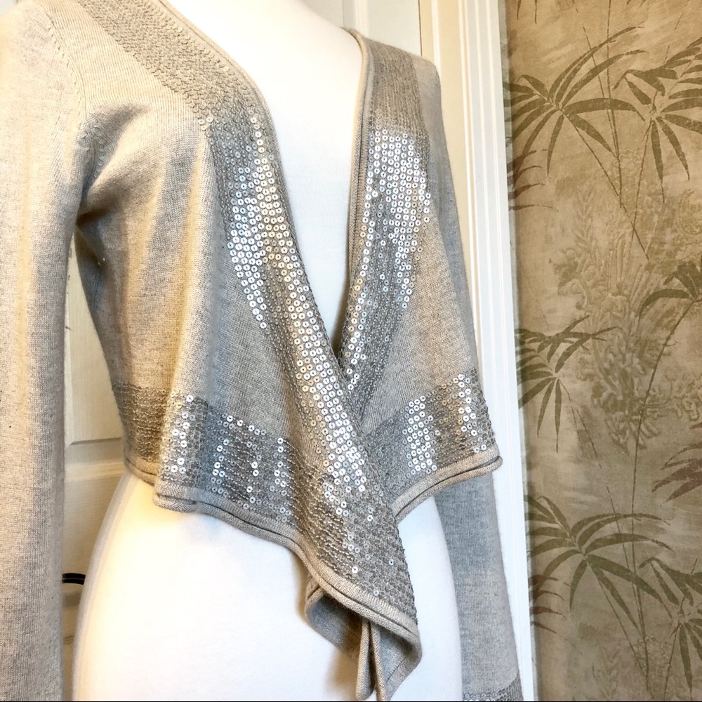 ✨SALE✨ Sequin INC International Concepts cardigan